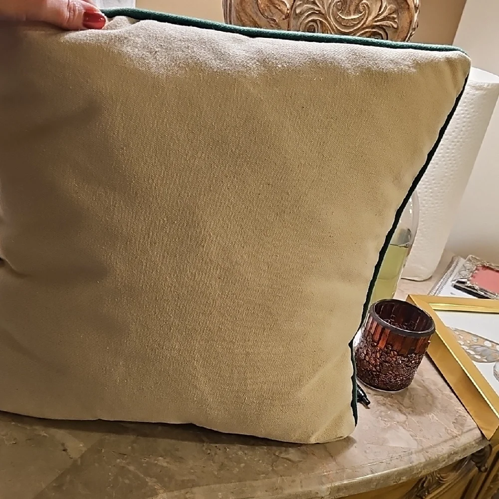 Farm Fresh Christmas Trees Decorative Pillow 14x14 Brand New Without Tags